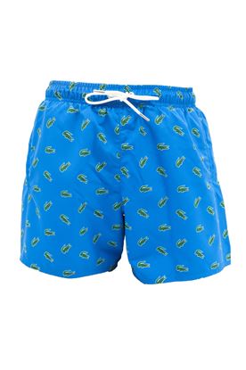 Immagine di Boxer da bagno fantasia fondo azzurro
