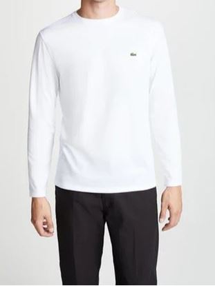 Picture of T-shirt long sleeve colour white
