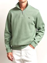 Immagine di Felpa 1/2 zip Verde