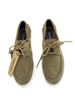 Picture of Olive green boat shoe