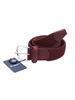 Picture of burgundy elastic belt