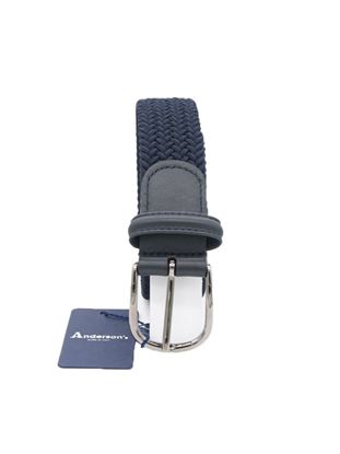 Picture of Blue braided elastic belt