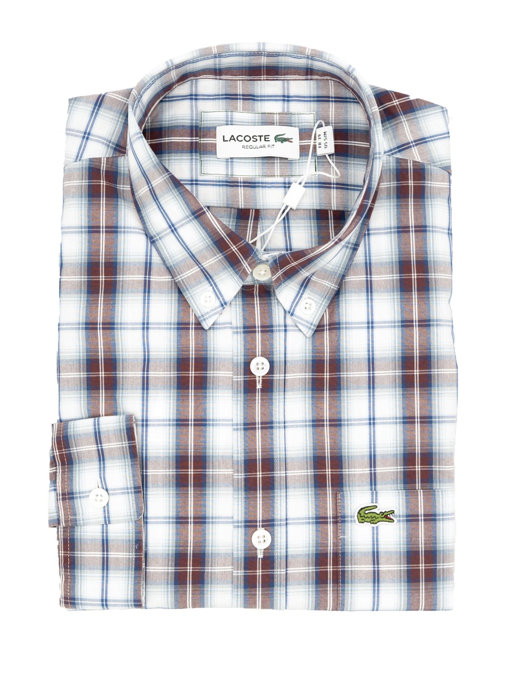 Immagine di Camicia a quadri Bordeaux