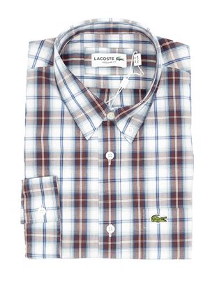 Immagine di Camicia a quadri Bordeaux