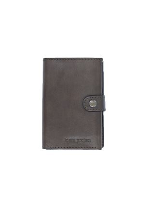 Picture of Automatic brown credit card holder