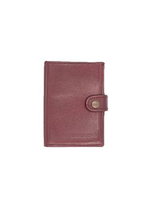 Show details for Burgundy credit card holder Picture of Burgundy credit card holder