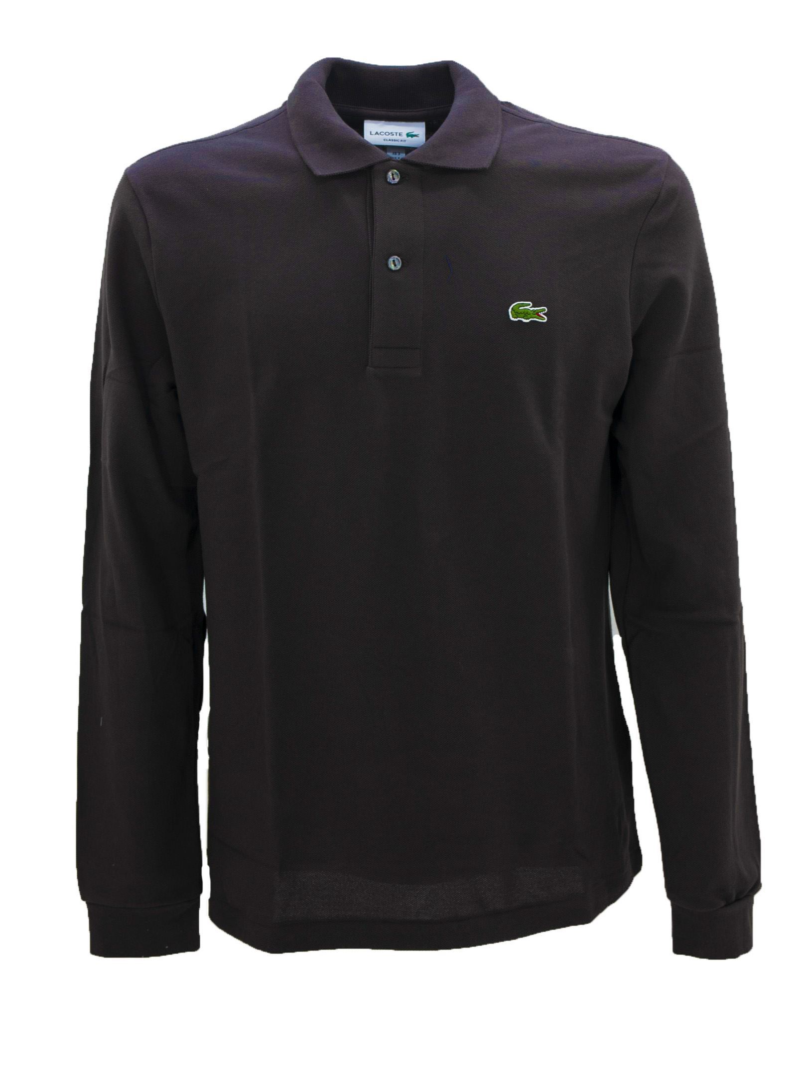 Picture of Brown long-sleeved polo 