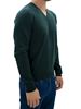 Picture of Green V-neck wool sweater
