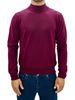 Picture of Burgundy Low turtleneck wool sweater