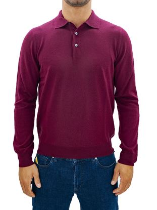 Immagine di Polo lana bordeaux