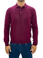 Immagine di Polo lana bordeaux