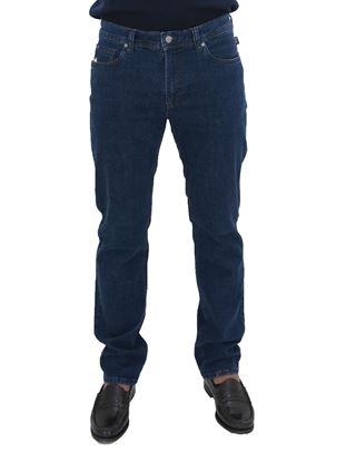 Immagine di Pantalone jeans 5 tasche blu scuro
