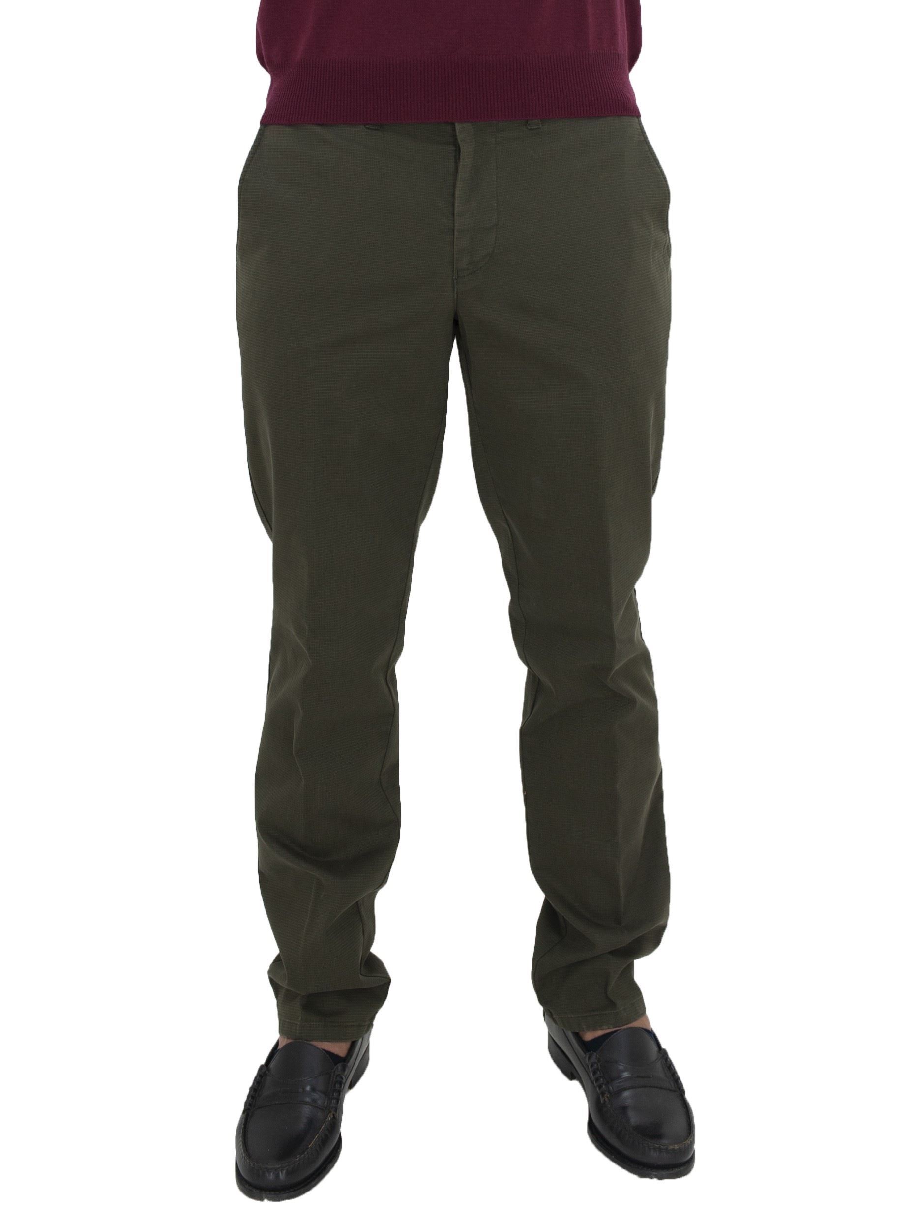 Picture of Brown Armored Cotton Trousers