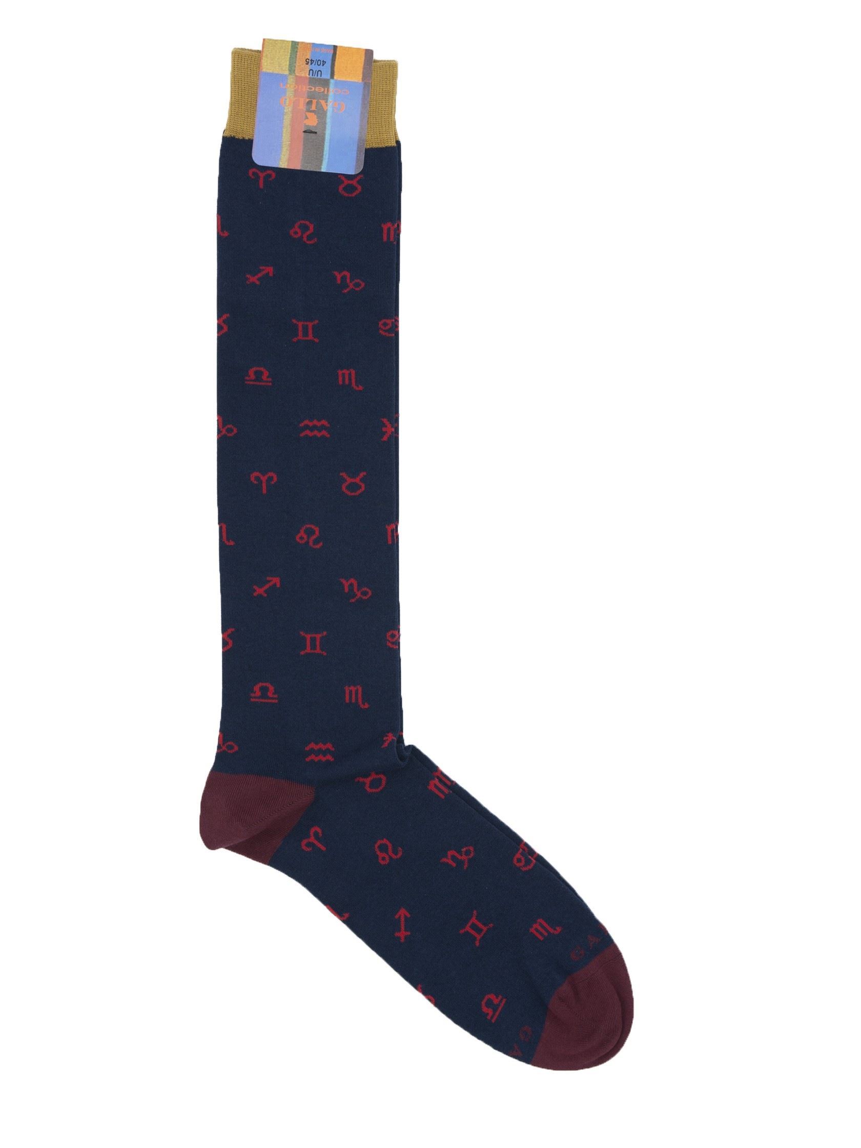 Picture of Warm Cotton Socks blue background