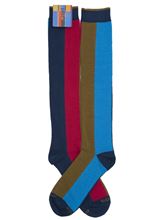 Picture of Warm cotton sock with vertical stripes