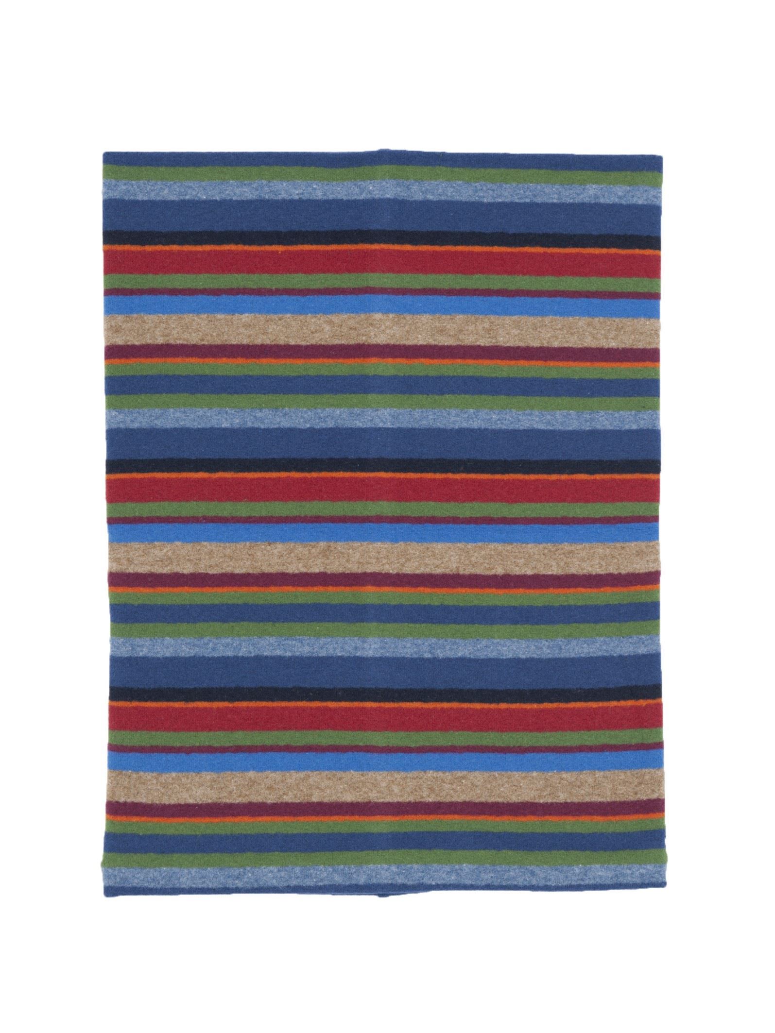 Picture of Blue striped neck warmer