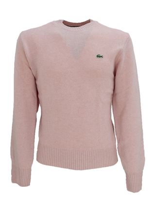 Immagine di Maglia girocollo lana rosa scuro